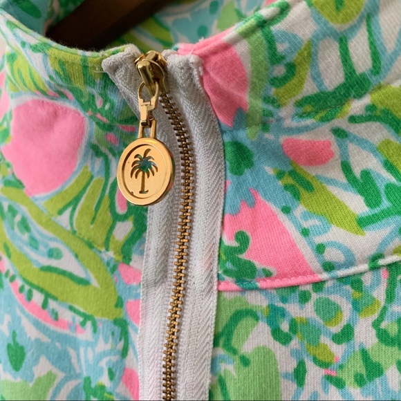 Lilly Pulitzer Coconut Jungle Popover XXS - Picture 3 of 4